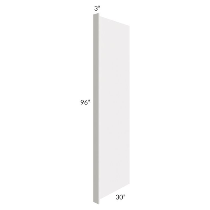 Tuscan Cloud 30x96 Refrigerator End Panel with a 3" Return