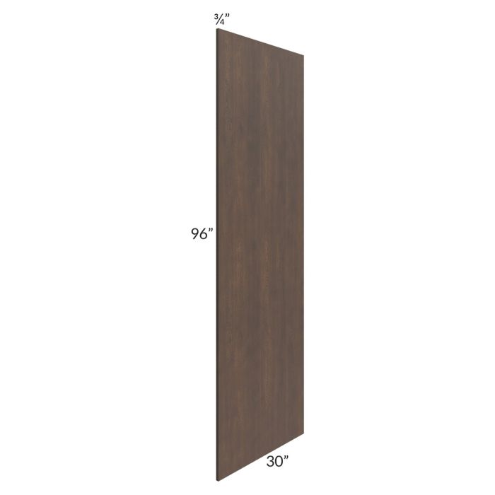 Tuscan Kona Brown 30x96 Refrigerator End Panel