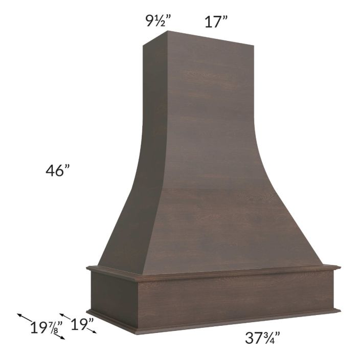 Vienna Kona Brown 36" Artisan Hood