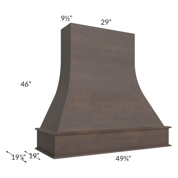Tuscan Kona Brown 48" Artisan Hood