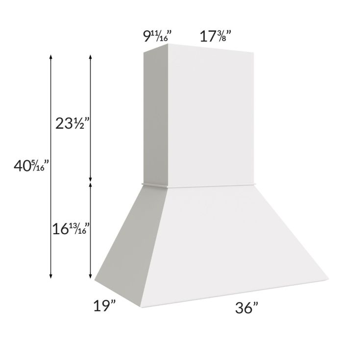 Tuscan Cloud 36" Euro Hood