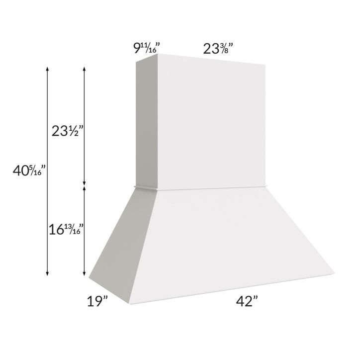 Tuscan Cloud 42" Euro Hood
