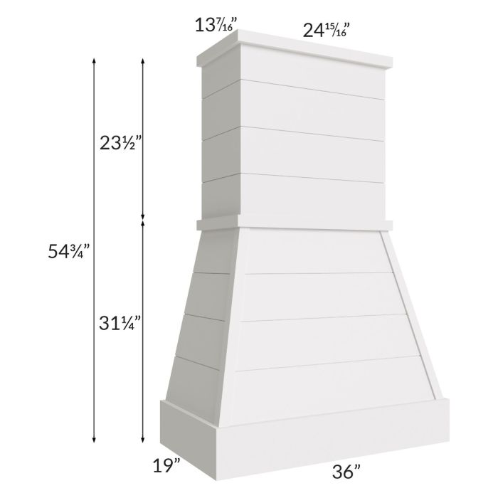 Tuscan Cloud 36" Farmhouse Hood