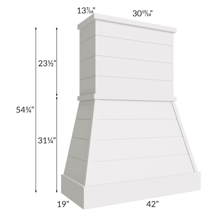 Tuscan Cloud 42" Farmhouse Hood