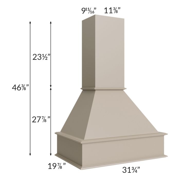 Tuscan Oyster 30" Signature Hood