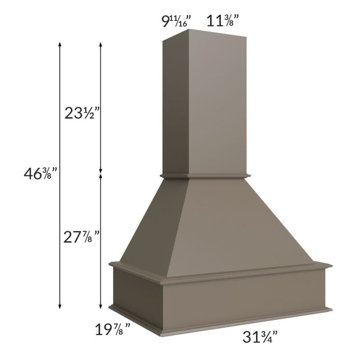 Tuscan Stone 30" Signature Hood