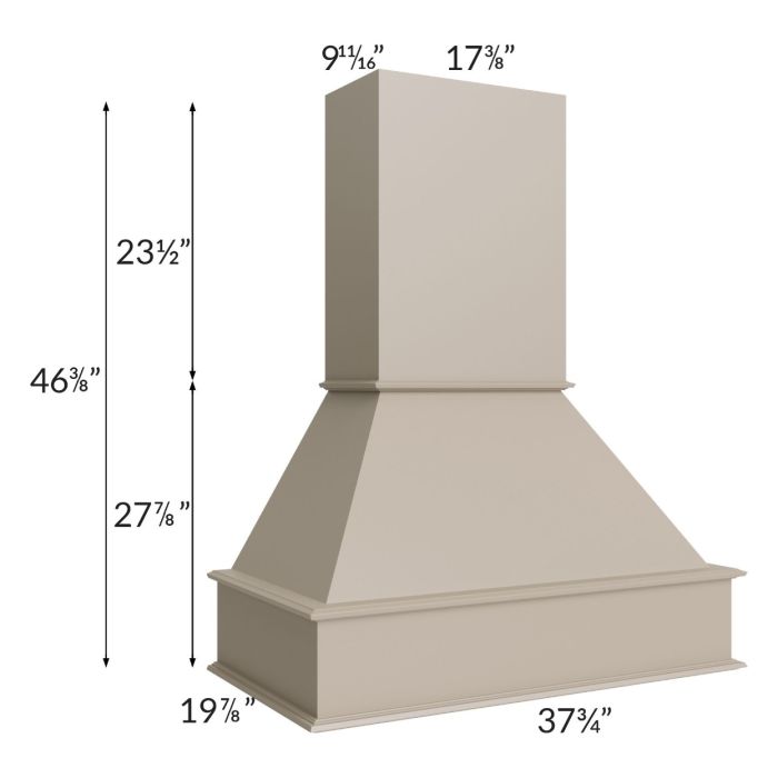 Tuscan Oyster 36" Signature Hood