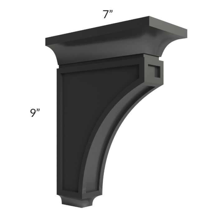 Royal Ebony Shaker Decorative Corbel