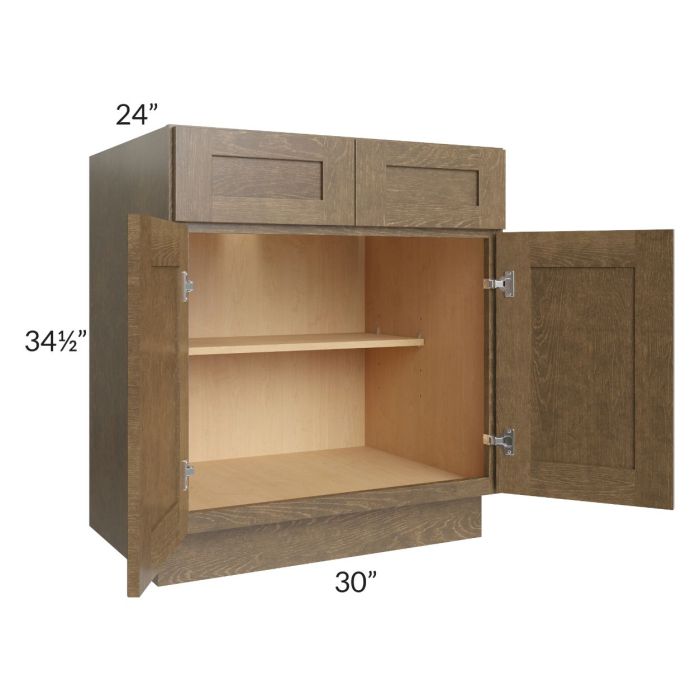 Royal Bronze Shaker 30" Base Cabinet