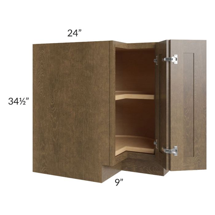 Royal Bronze Shaker 33" Lazy Susan Base Cabinet
