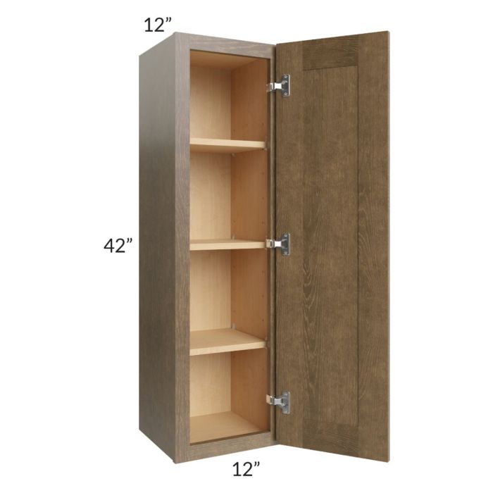 Royal Bronze Shaker 12x42 Wall Cabinet