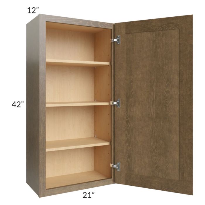 Royal Bronze Shaker 21x42 Wall Cabinet