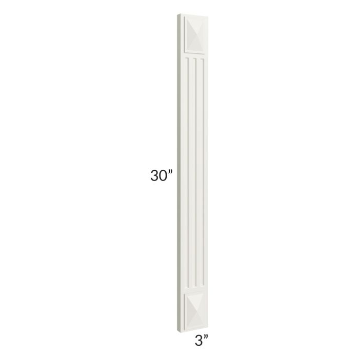 Providence Cream 3x30 Fluted Decorative Filler