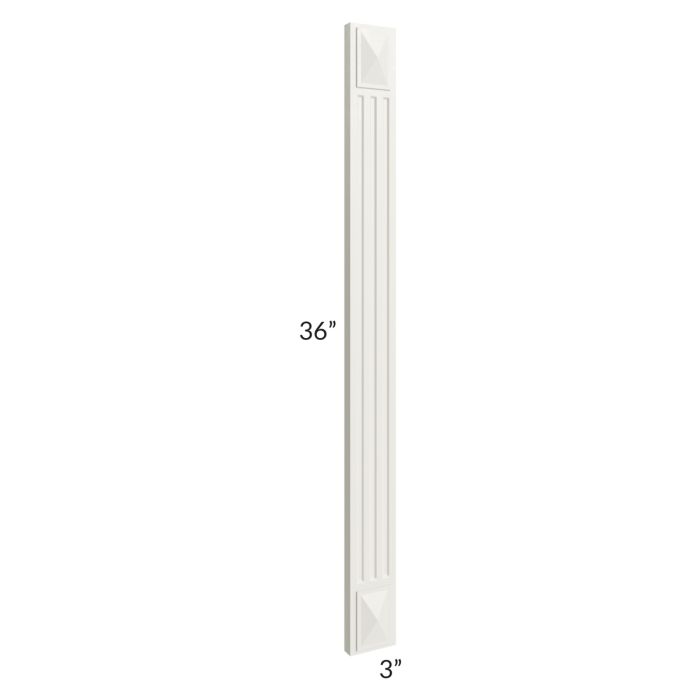 Providence Cream 3x36 Fluted Decorative Filler
