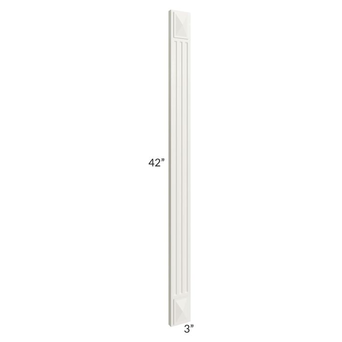 Providence Cream 3x42 Fluted Decorative Filler