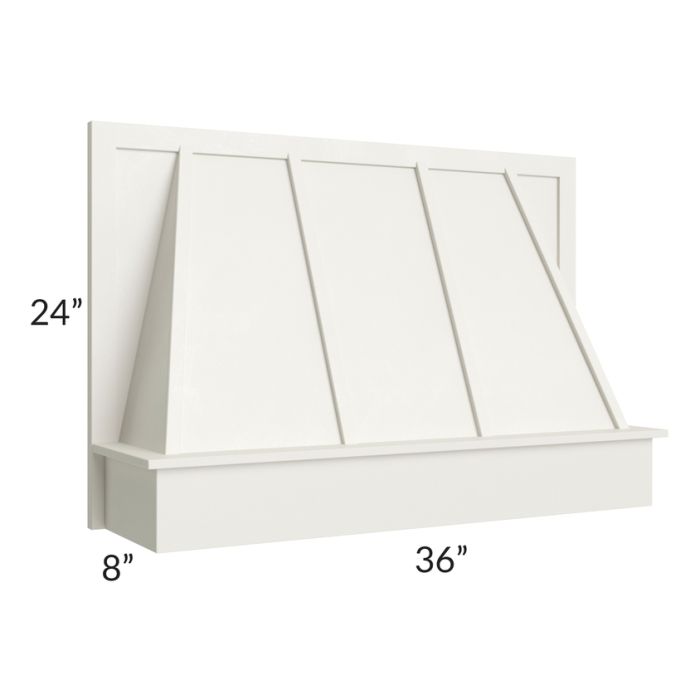 Providence Cream 36" Wood Range Hood