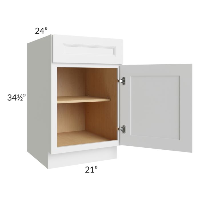 Belfast White 21" Base Cabinet