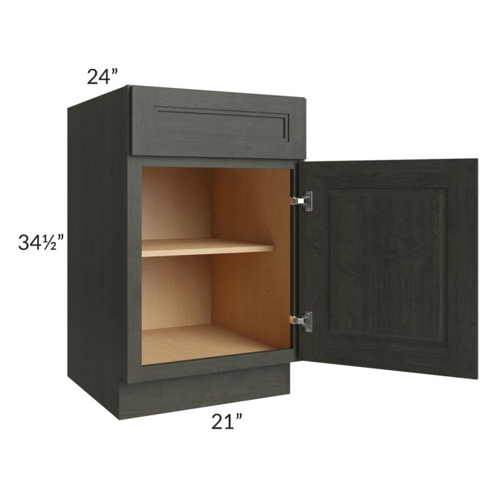 Charlotte Dark Grey 21" Base Cabinet