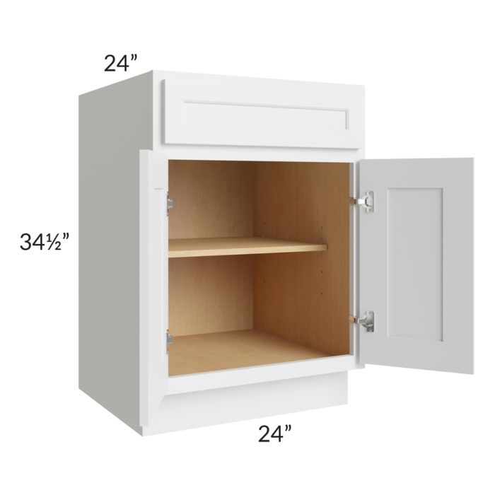 Gramercy White 24" Base Cabinet