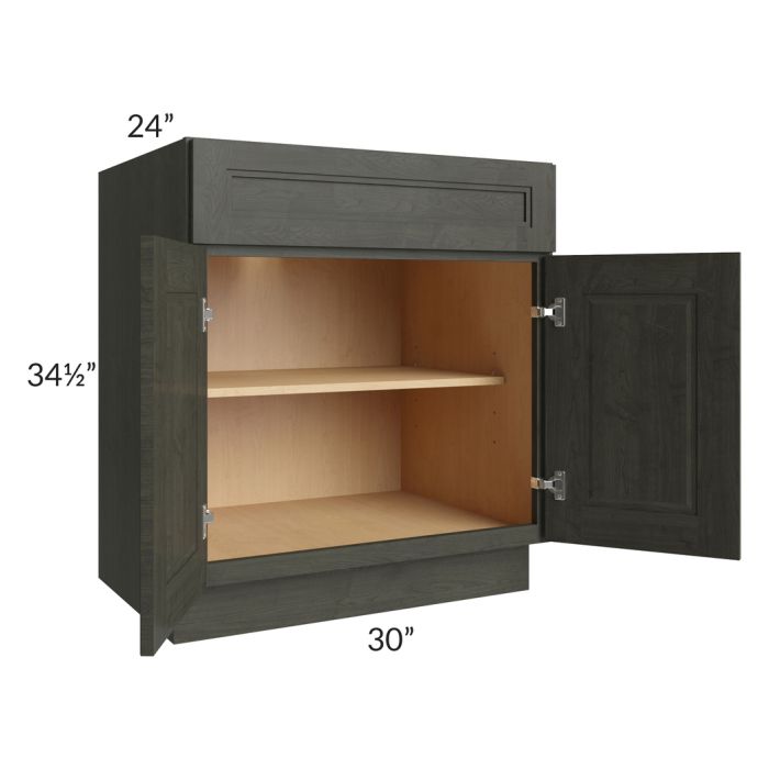Charlotte Dark Grey 30" Base Cabinet