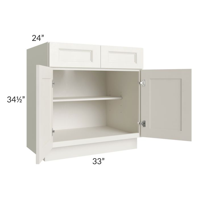 Providence Cream 33" Base Cabinet