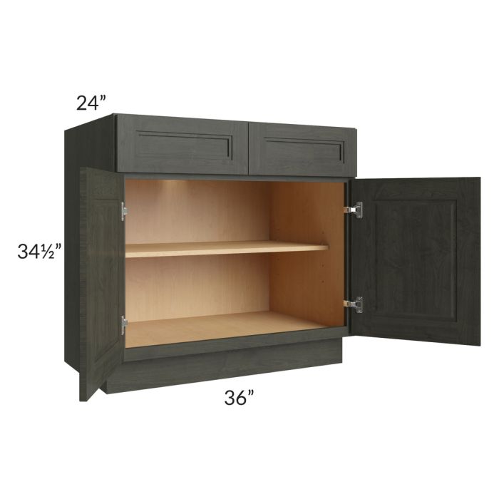 Charlotte Dark Grey 36" Base Cabinet