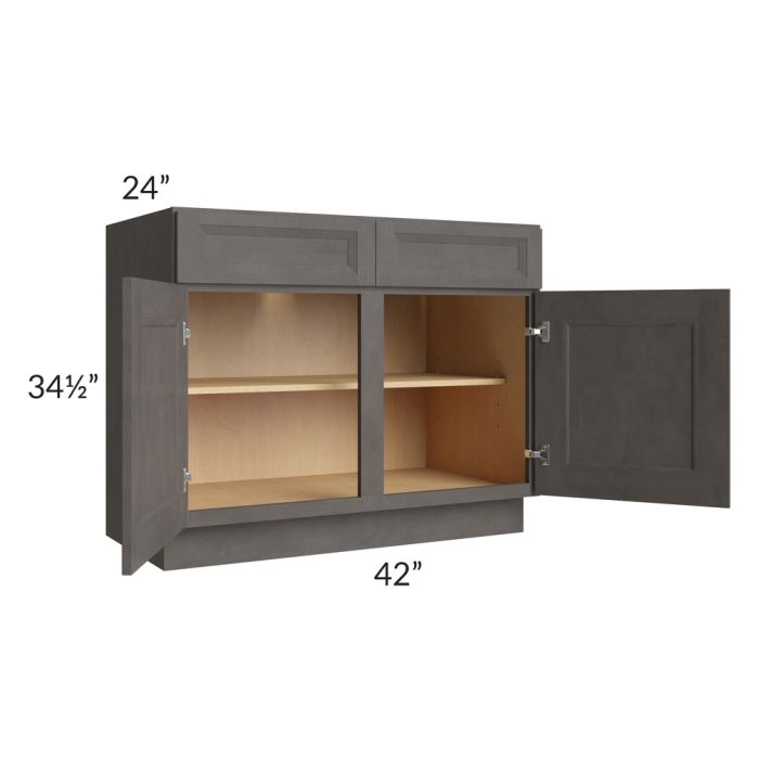 Salem Cobblestone 42" Base Cabinet 