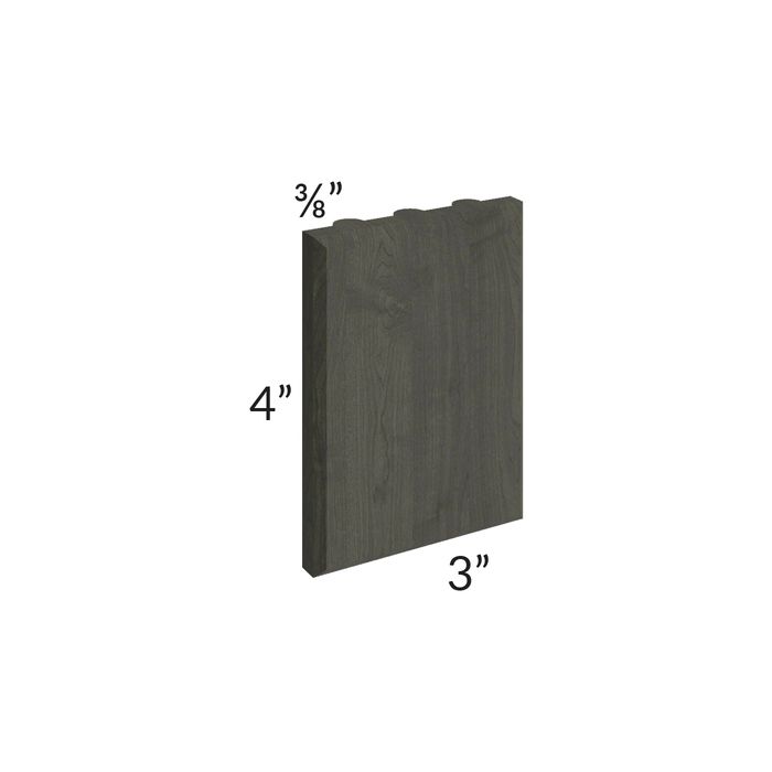 Charlotte Dark Grey 3x4" Block