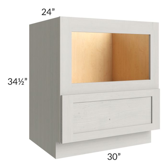 30" Base Microwave Cabinet