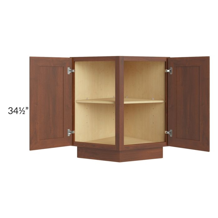 Cambridge Saddle Glaze 24" Base End Cabinet