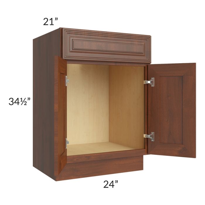 Cambridge Saddle Glaze 24" Vanity Base Cabinet