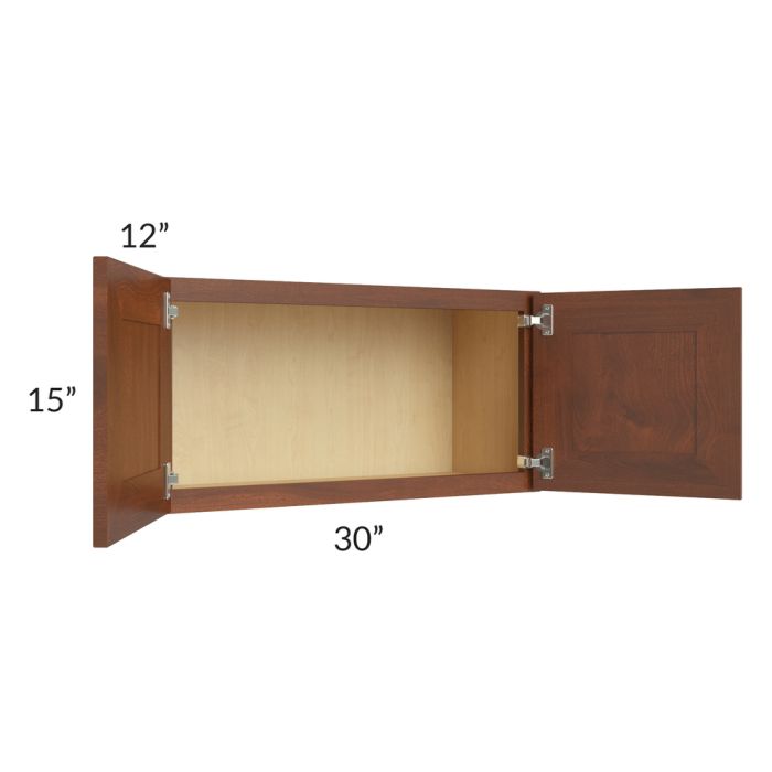 Cambridge Saddle Glaze 30x15 Wall Cabinet