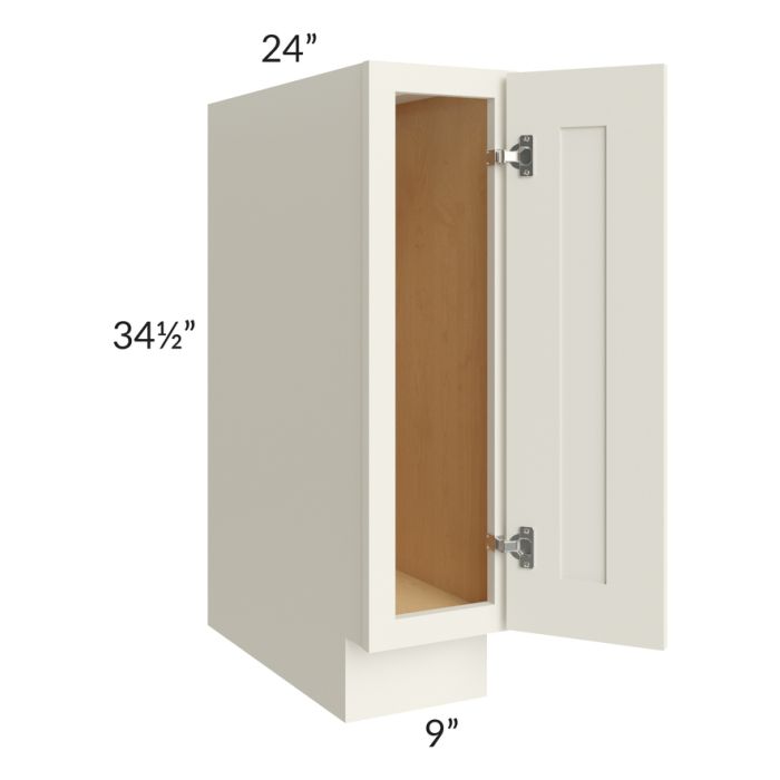 Cambridge Antique White Glaze 09" Base Tray Cabinet