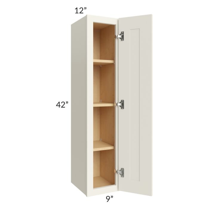 Cambridge Antique White Glaze 09x42 Wall Cabinet