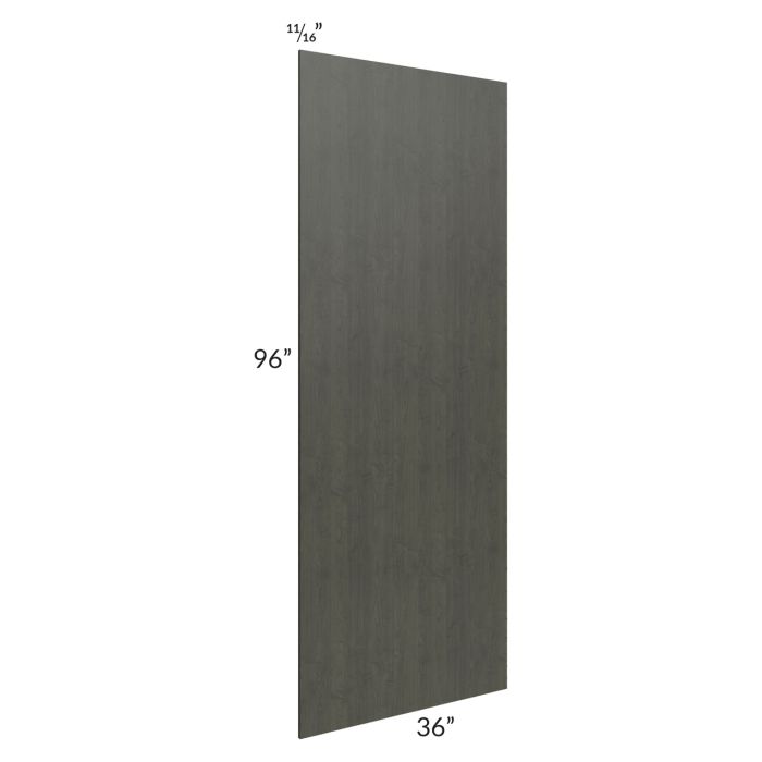 Charlotte Dark Grey 36x96x3/4 Finished Panel