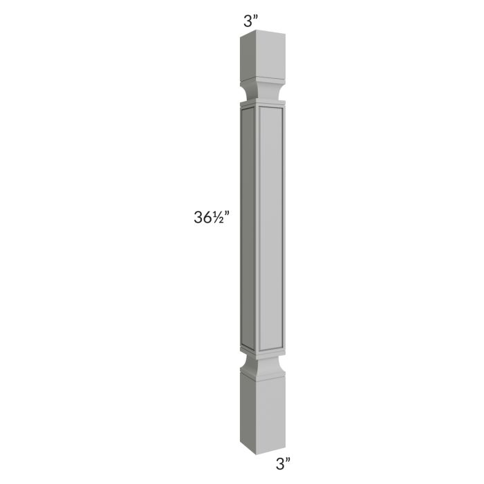 Dove Grey Shaker Decorative Full Leg