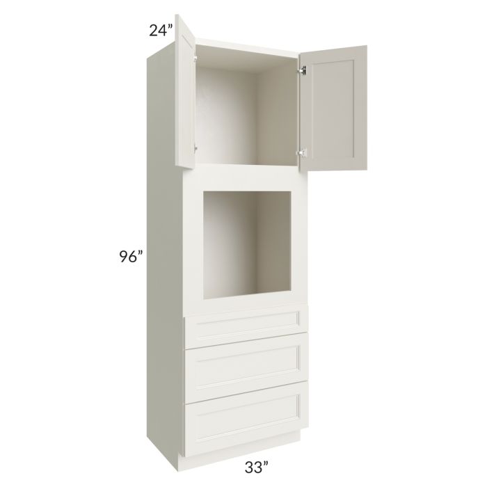 Providence Cream 33x96 Oven Cabinet