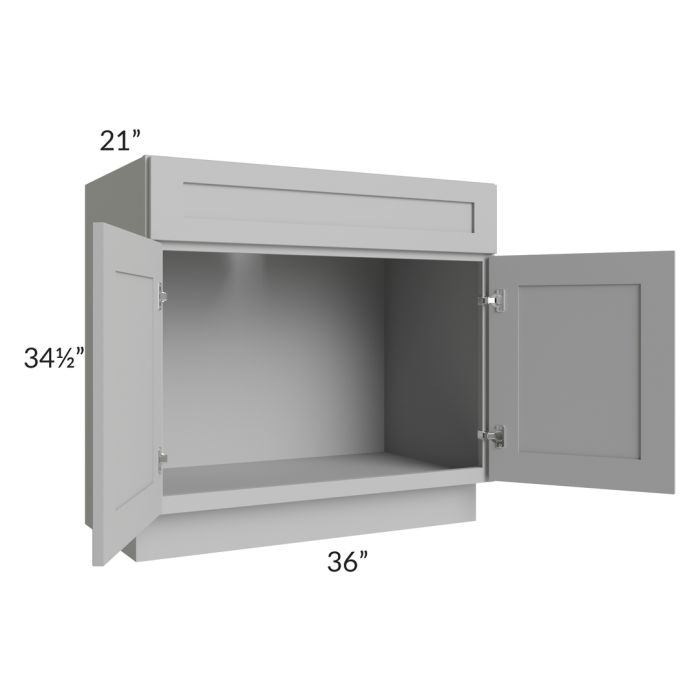 Dove Grey Shaker 36" Bathroom Vanity