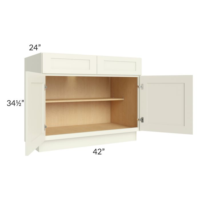 Linen Shaker 42" Base Cabinet