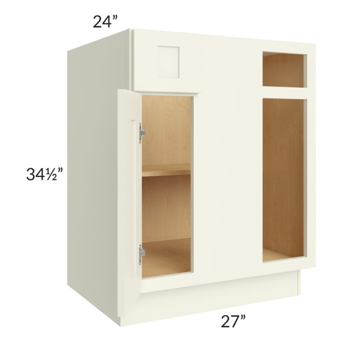 Linen Shaker 36" Blind Base Cabinet 