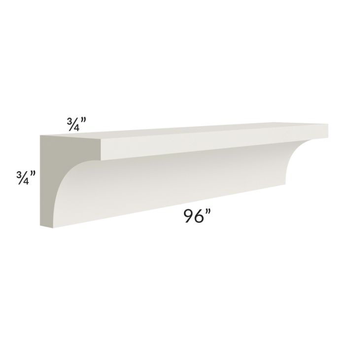 Providence Cream 96" Inside Corner Molding