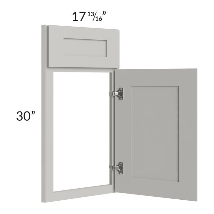 Stone Shaker 36" Corner Sink Base Front