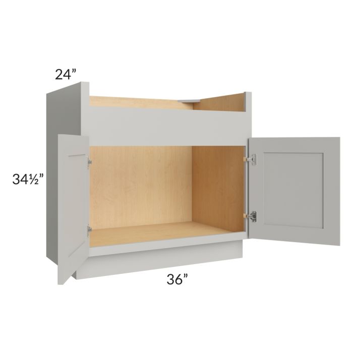 Whitestone Shaker 36" Farm Sink Base Cabinet