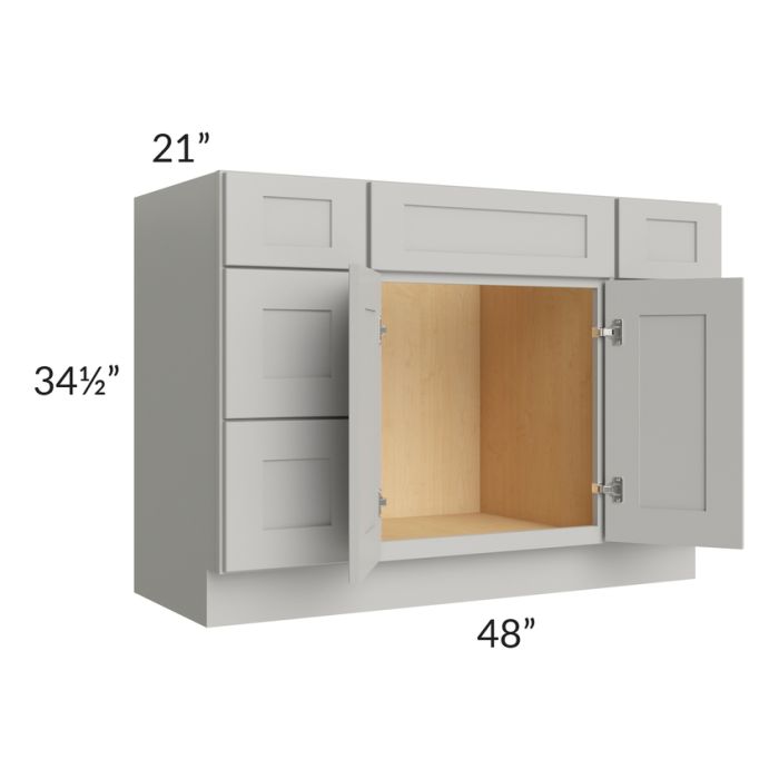 Stone Shaker 48" Vanity Base Cabinet