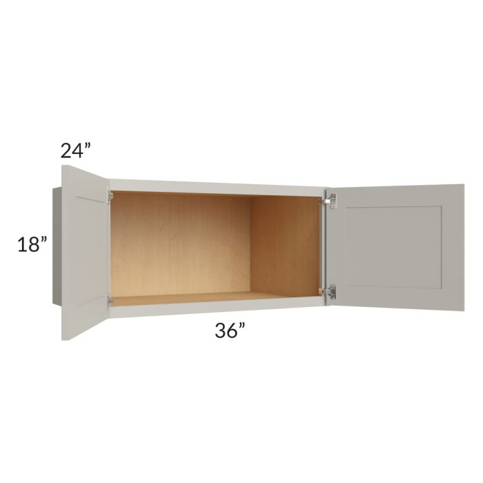 Stone Shaker 36x18x24 Wall Cabinet 