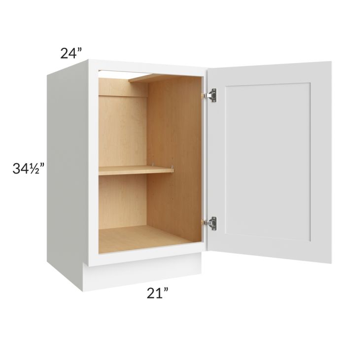 21" Full Height Door Base Cabinet