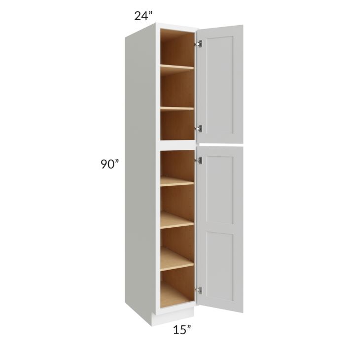 Gramercy White 15x24x90 Pantry Cabinet