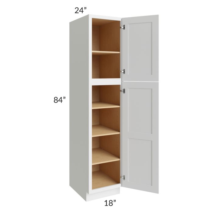 Belfast White 18x24x84 Pantry Cabinet