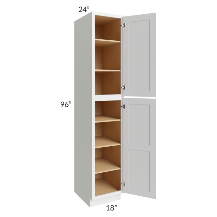 Gramercy White 18x24x96 Pantry Cabinet