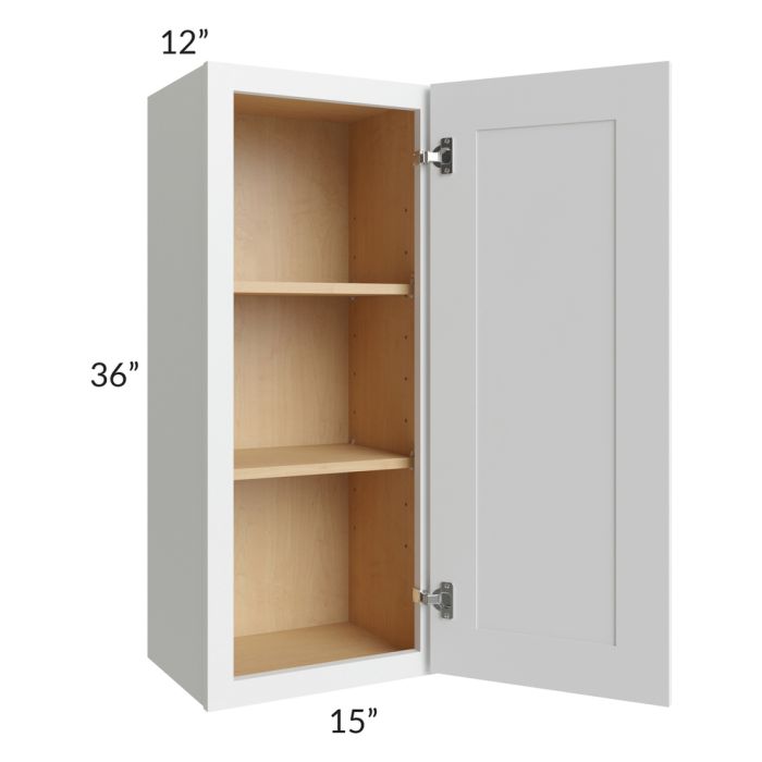 Lakewood White 15x36 Wall Cabinet